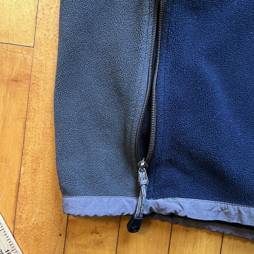 VTG The North Face GORE Windstopper Fleece Jacket Navy Blue 90s Outdoor Size XL - Picture 7 of 14